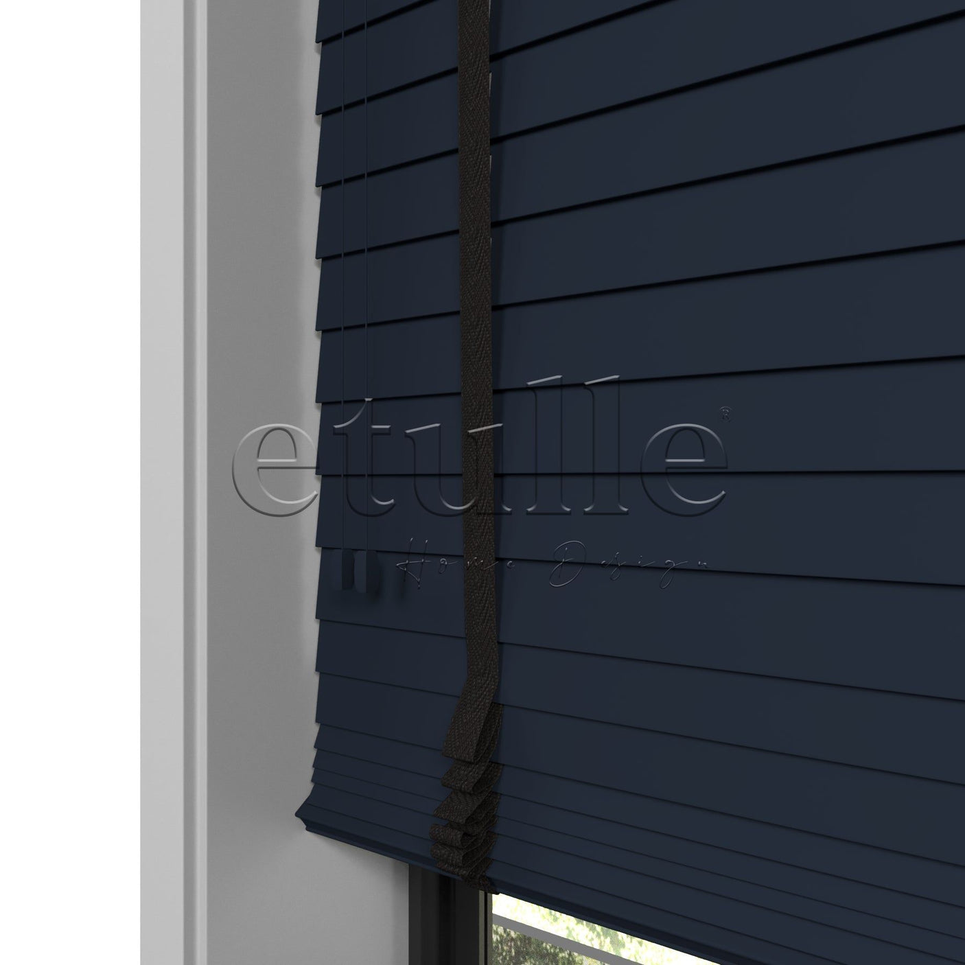 50 MM BAMBOO Wenge Wooden Venetian Blind