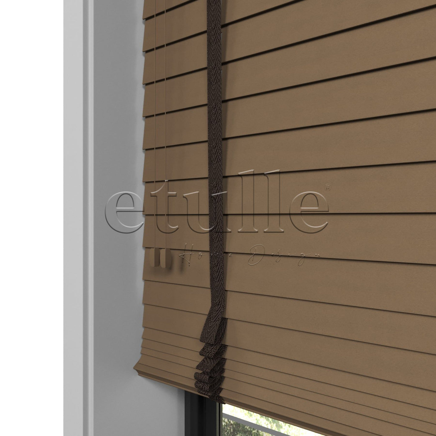 50 MM BAMBOO Wenge Wooden Venetian Blind