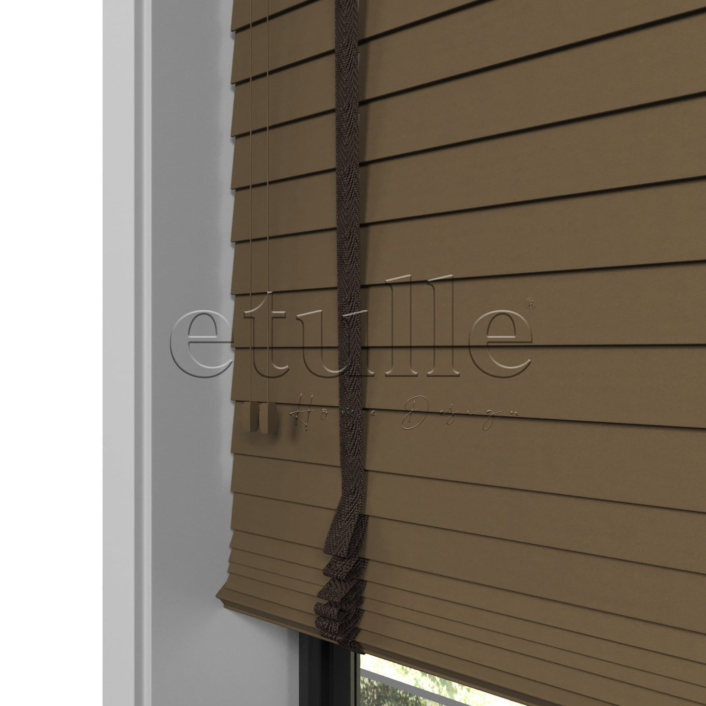 50 MM BAMBOO Wenge Wooden Venetian Blind
