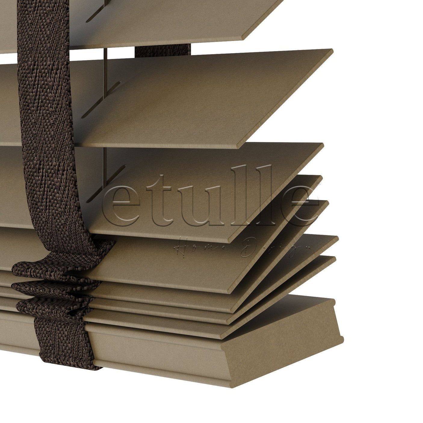 50 MM BAMBOO Wenge Wooden Venetian Blind