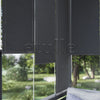 16 MM Desenli New Antrasit Plise Perde