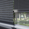 16 MM Desenli New Antrasit Plise Perde