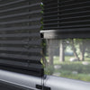 16 MM Desenli New Siyah Plise Perde