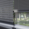 16 MM Desenli Touch Antrasit Plise Perde