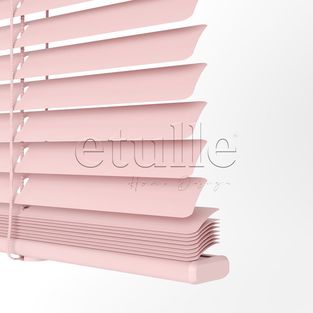 16 MM Mat Pembe Alüminyum Jaluzi
