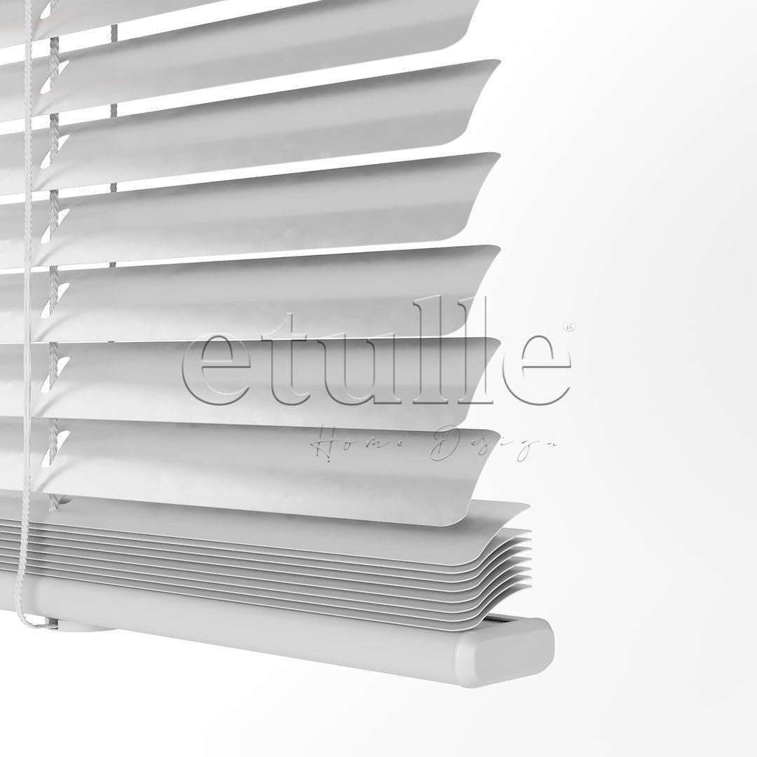 16 MM Shiny Silver Aluminum Venetian Blind