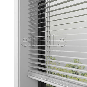 16 MM Shiny Silver Aluminum Venetian Blind