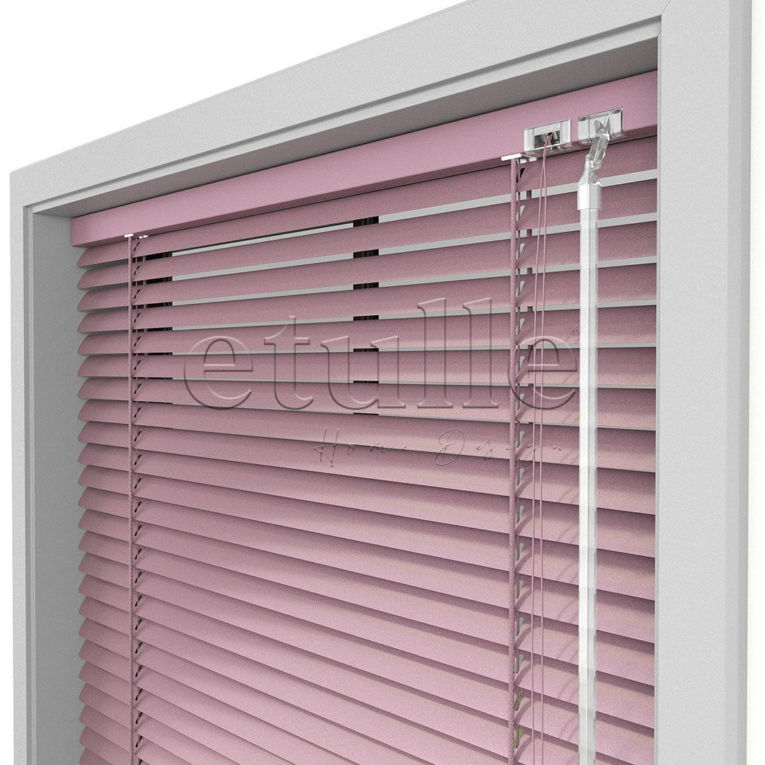 16 MM Dusty Pink Aluminum Venetian Blind