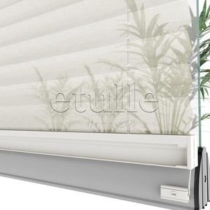 16 MM Tulle Cream Tulle Pleat Curtain