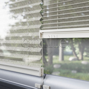 16 MM Tulle Cream Tulle Pleat Curtain