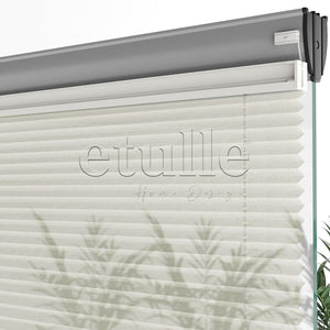 16 MM Tulle Cream Tulle Pleat Curtain