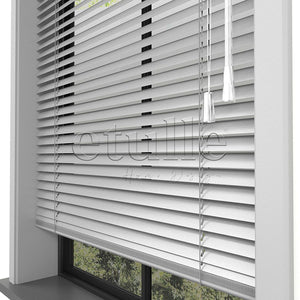 16 MM Gilded Silver Aluminum Venetian Blind