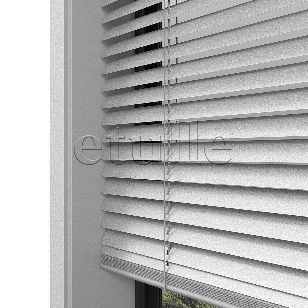 16 MM Gilded Silver Aluminum Venetian Blind