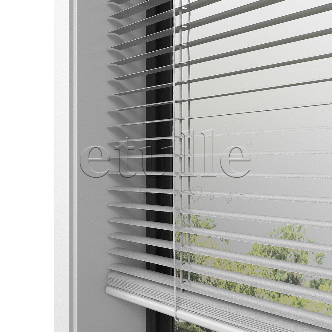 16 MM Gilded Silver Aluminum Venetian Blind