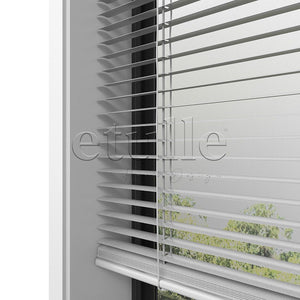 16 MM Gilded Silver Aluminum Venetian Blind