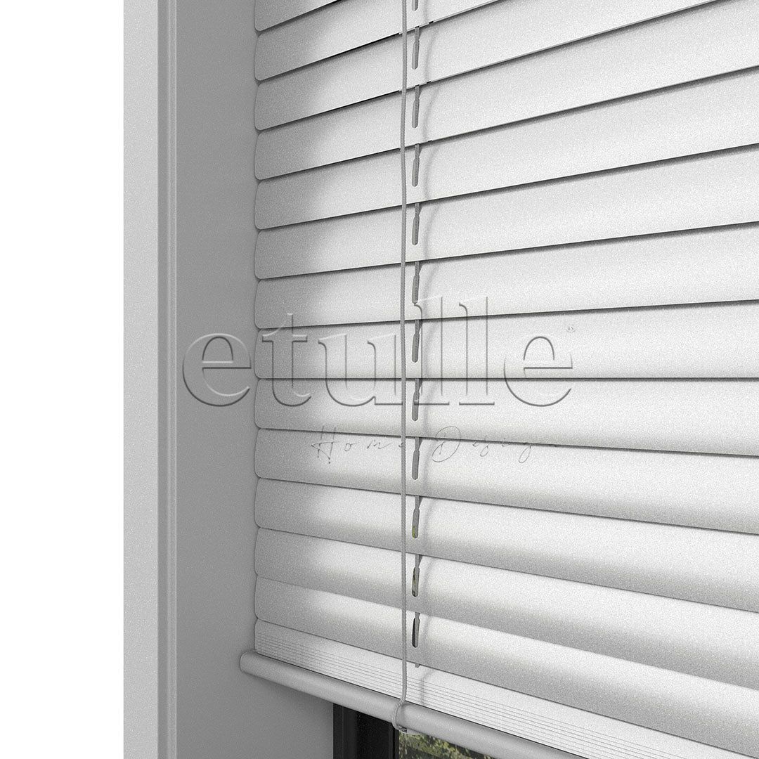 16 MM Gilded Silver Aluminum Venetian Blind