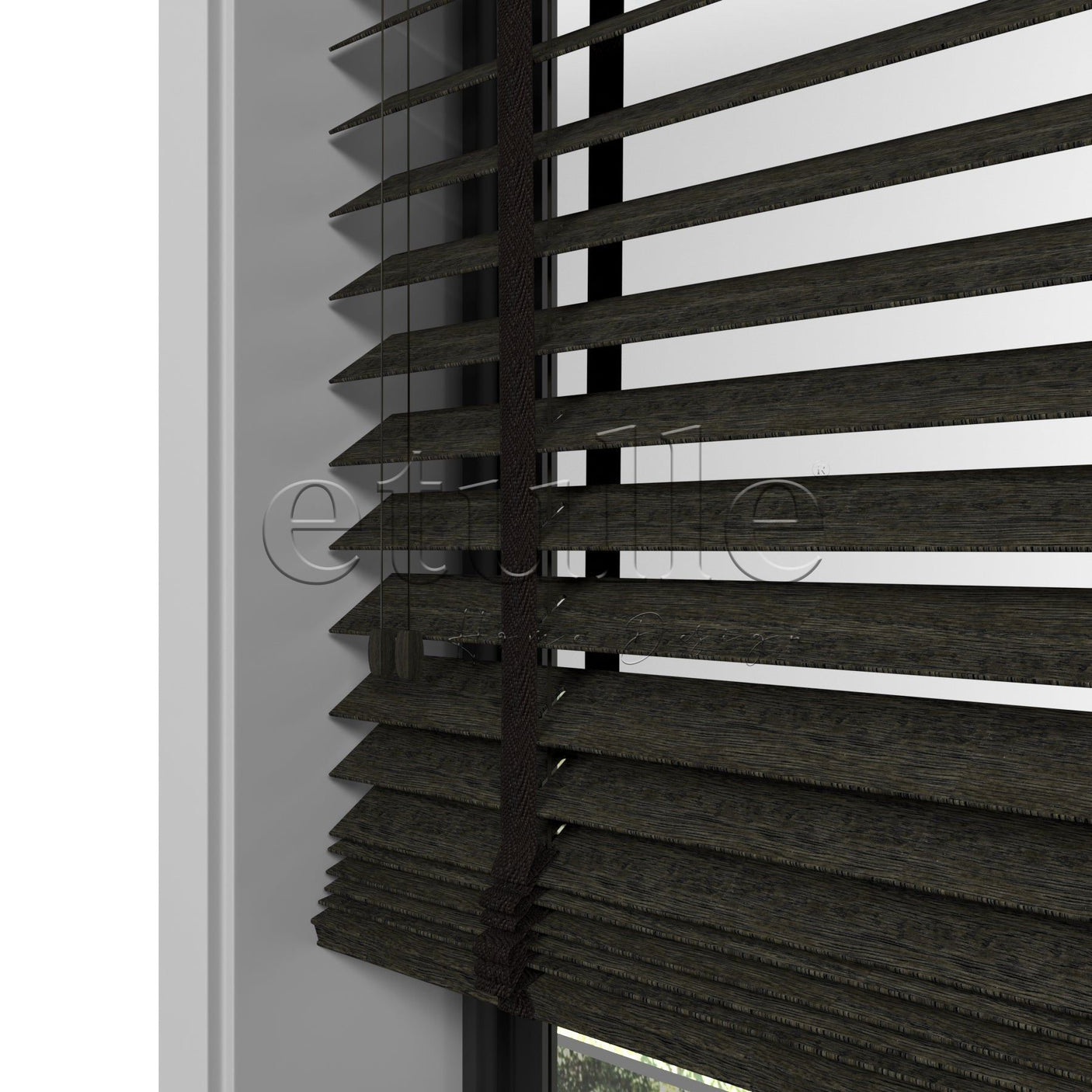 50 MM BAMBOO Wenge Wooden Venetian Blind