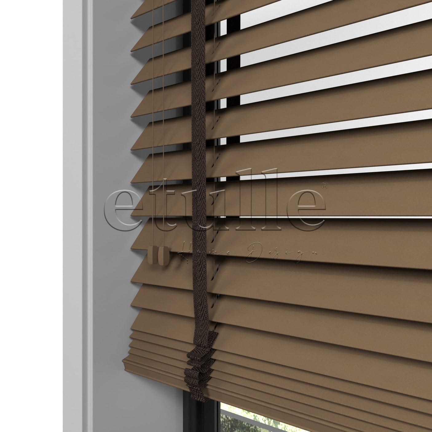 50 MM BAMBOO Wenge Wooden Venetian Blind