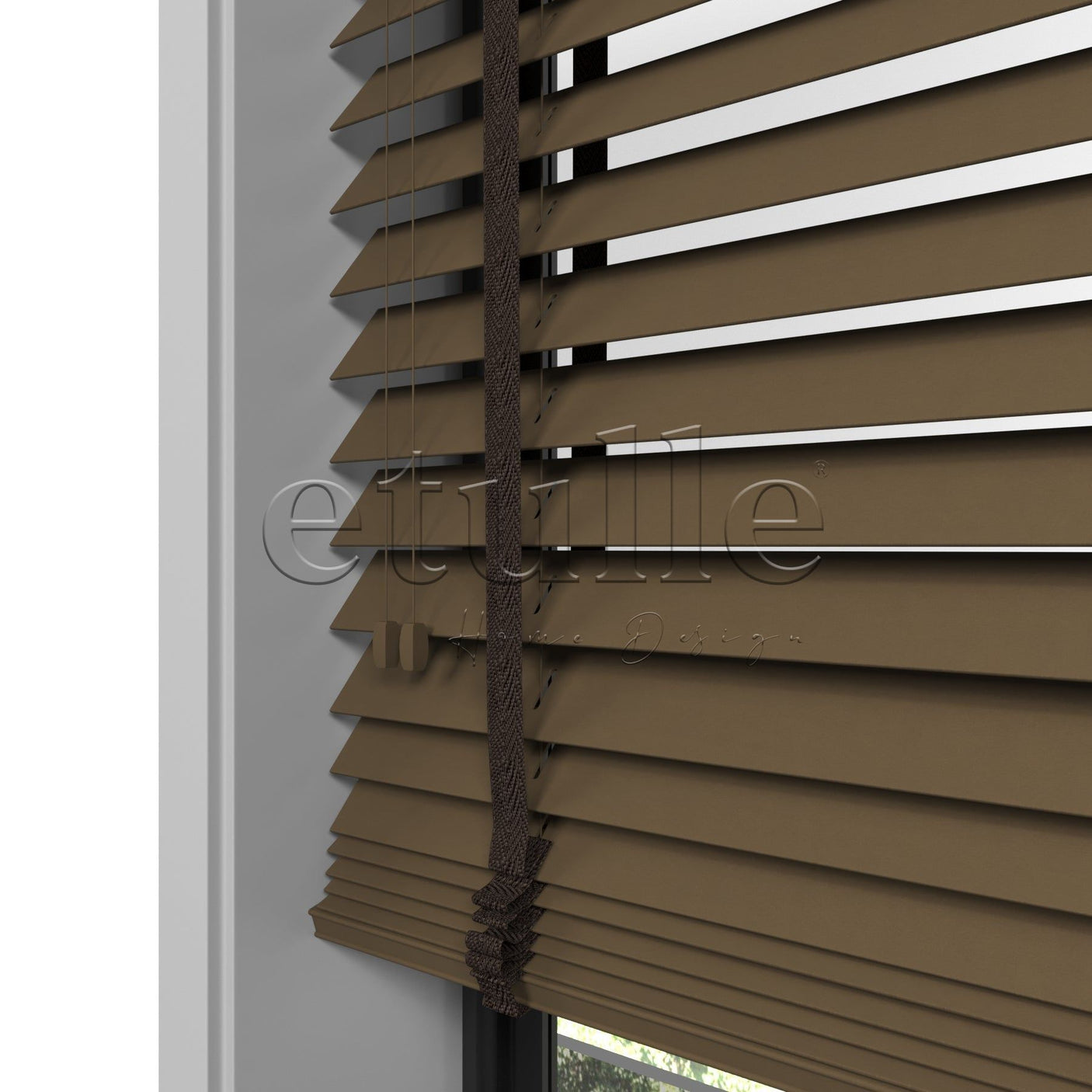 50 MM BAMBOO Wenge Wooden Venetian Blind
