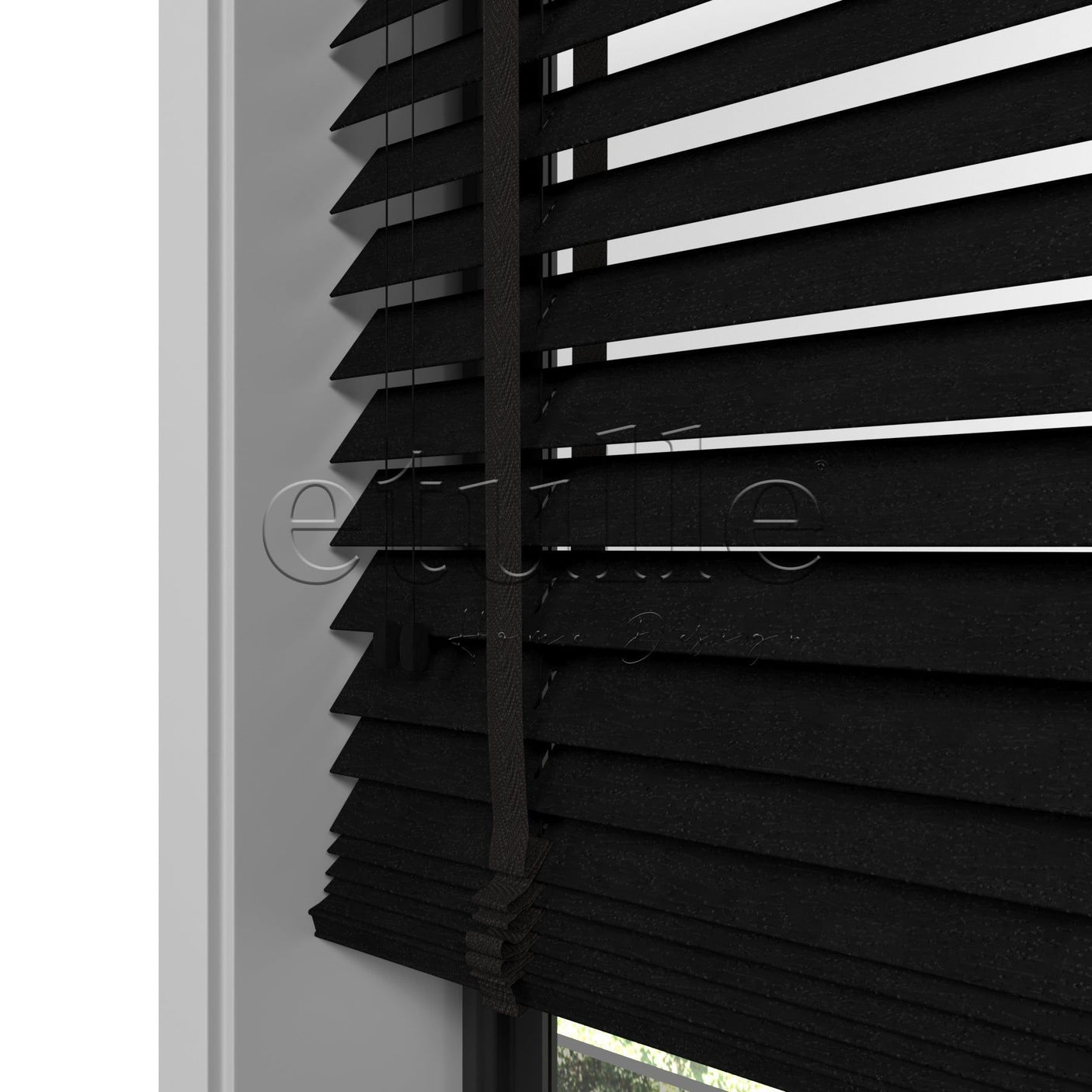 50 MM BAMBOO Wenge Wooden Venetian Blind