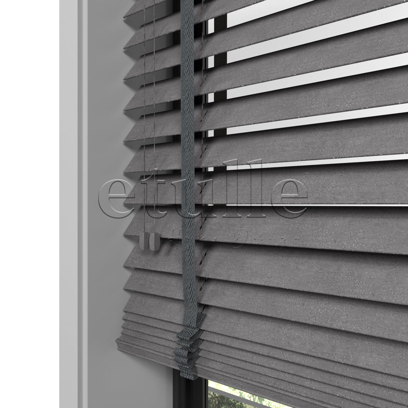 50 MM BAMBOO Wenge Wooden Venetian Blind