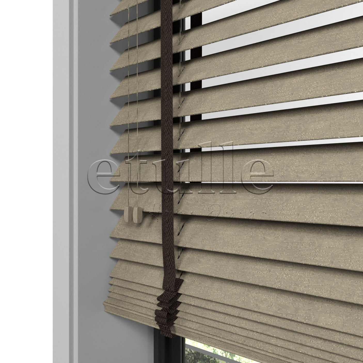 50 MM BAMBOO Wenge Wooden Venetian Blind