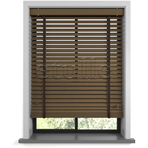 50 MM BAMBOO Wenge Wooden Venetian Blind