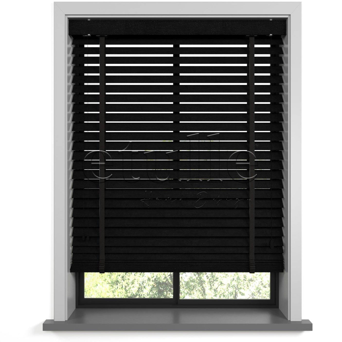 50 MM BAMBOO Wenge Wooden Venetian Blind
