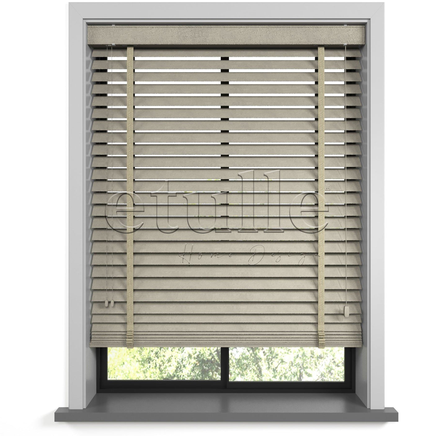 50 MM BAMBOO Wenge Wooden Venetian Blind
