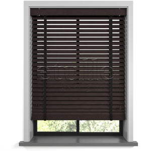 50 MM BAMBOO Wenge Wooden Venetian Blind