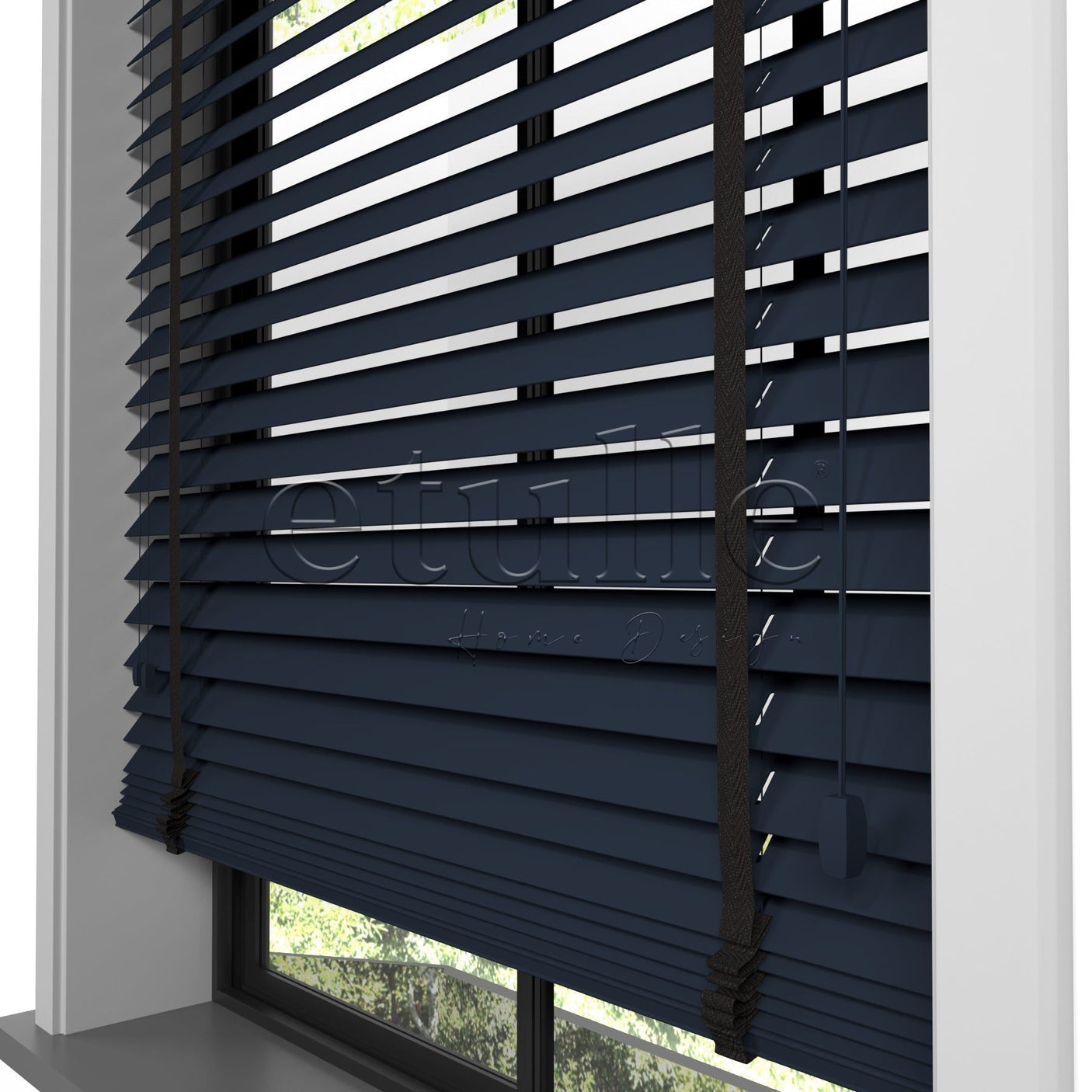 50 MM BAMBOO Wenge Wooden Venetian Blind