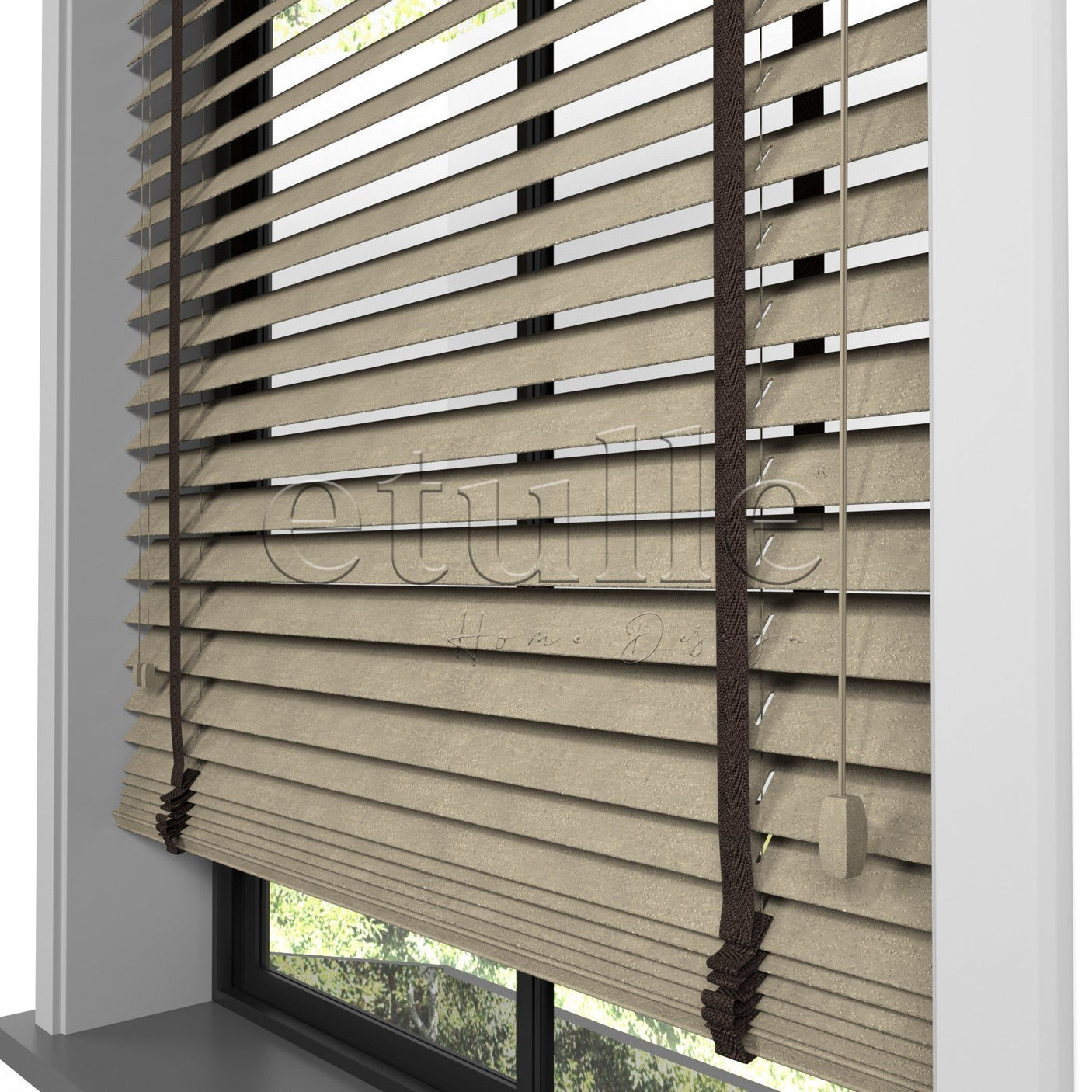 50 MM BAMBOO Wenge Wooden Venetian Blind