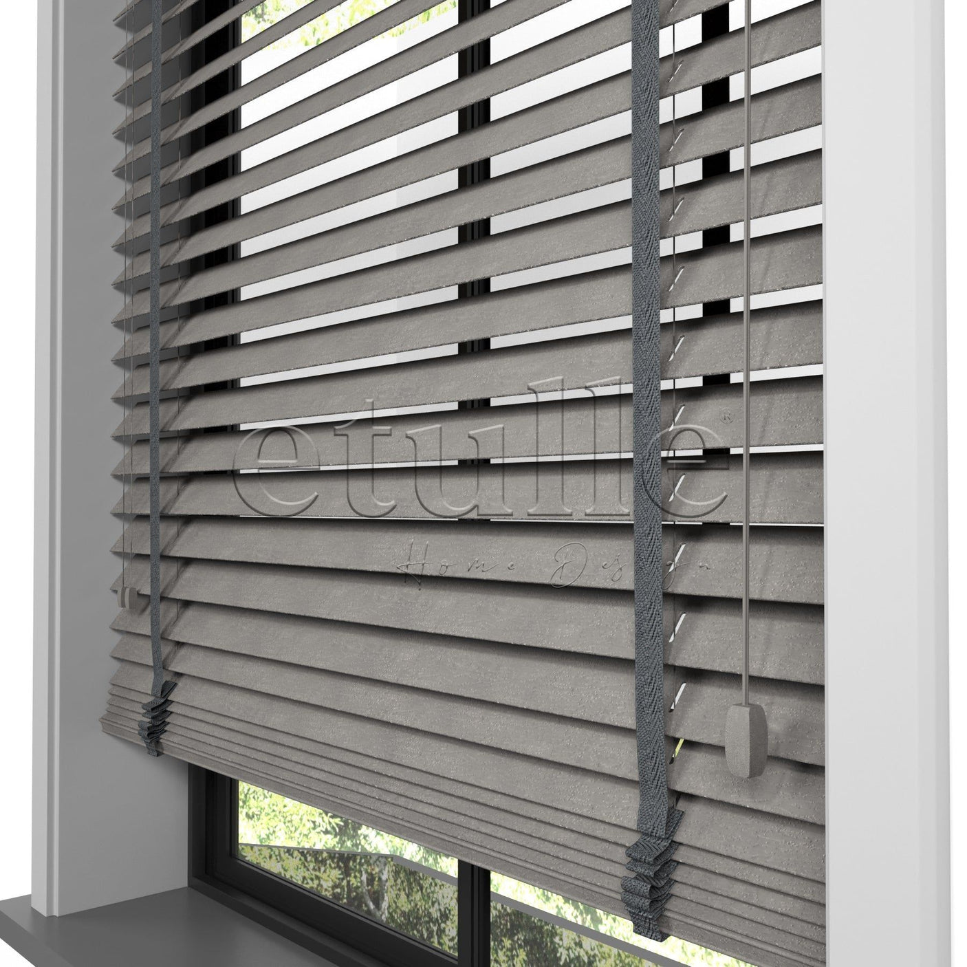 50 MM BAMBOO Wenge Wooden Venetian Blind
