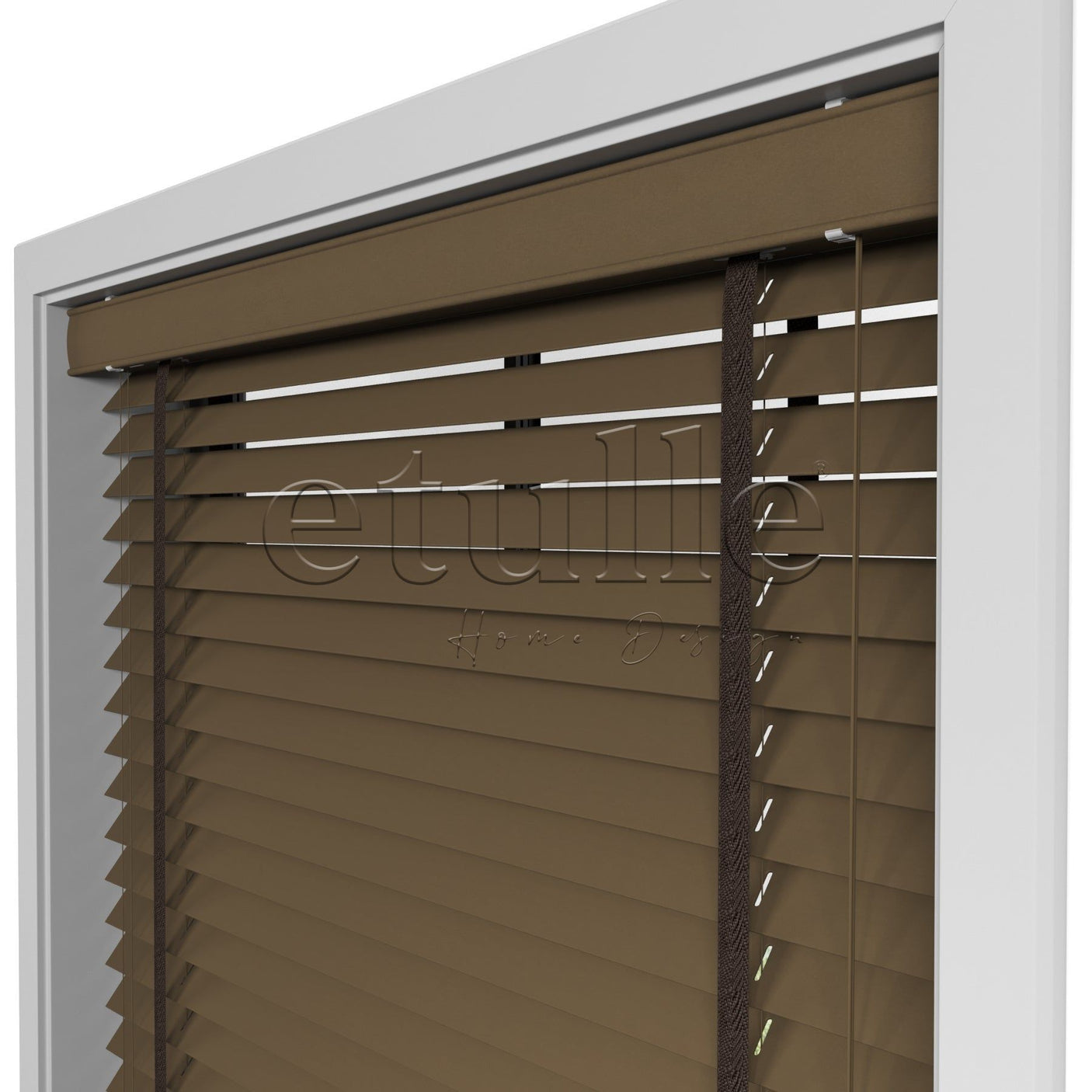 50 MM BAMBOO Wenge Wooden Venetian Blind