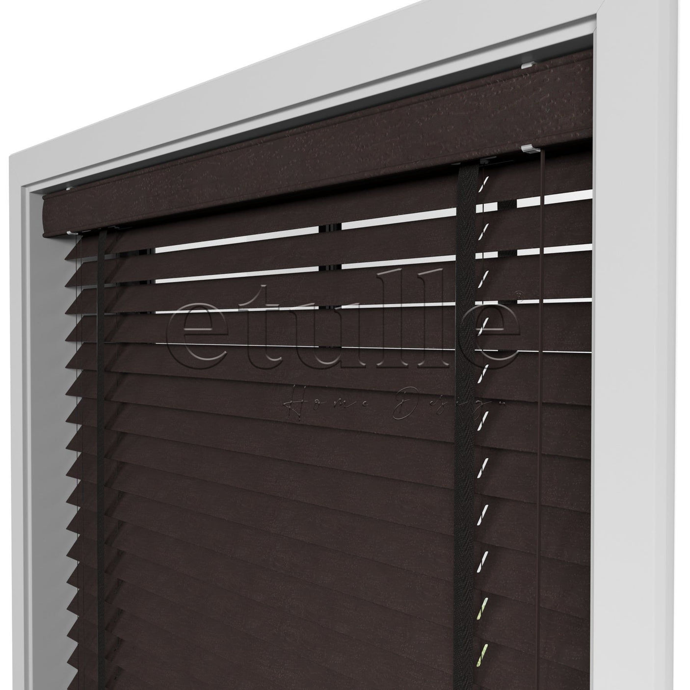 50 MM BAMBOO Wenge Wooden Venetian Blind