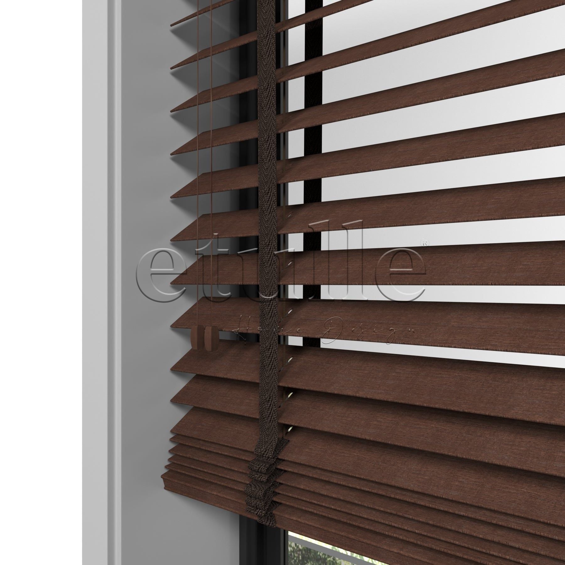 50 MM Meriwood Kiraz Ahşap Jaluzi