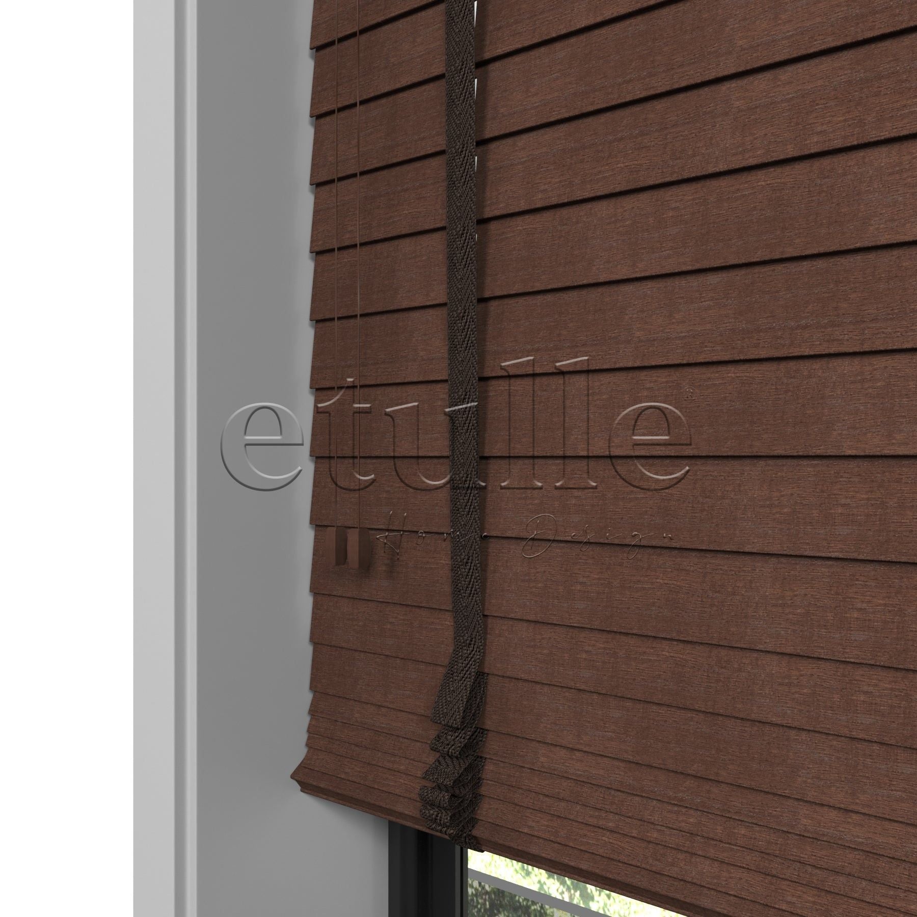 50 MM Meriwood Kiraz Ahşap Jaluzi