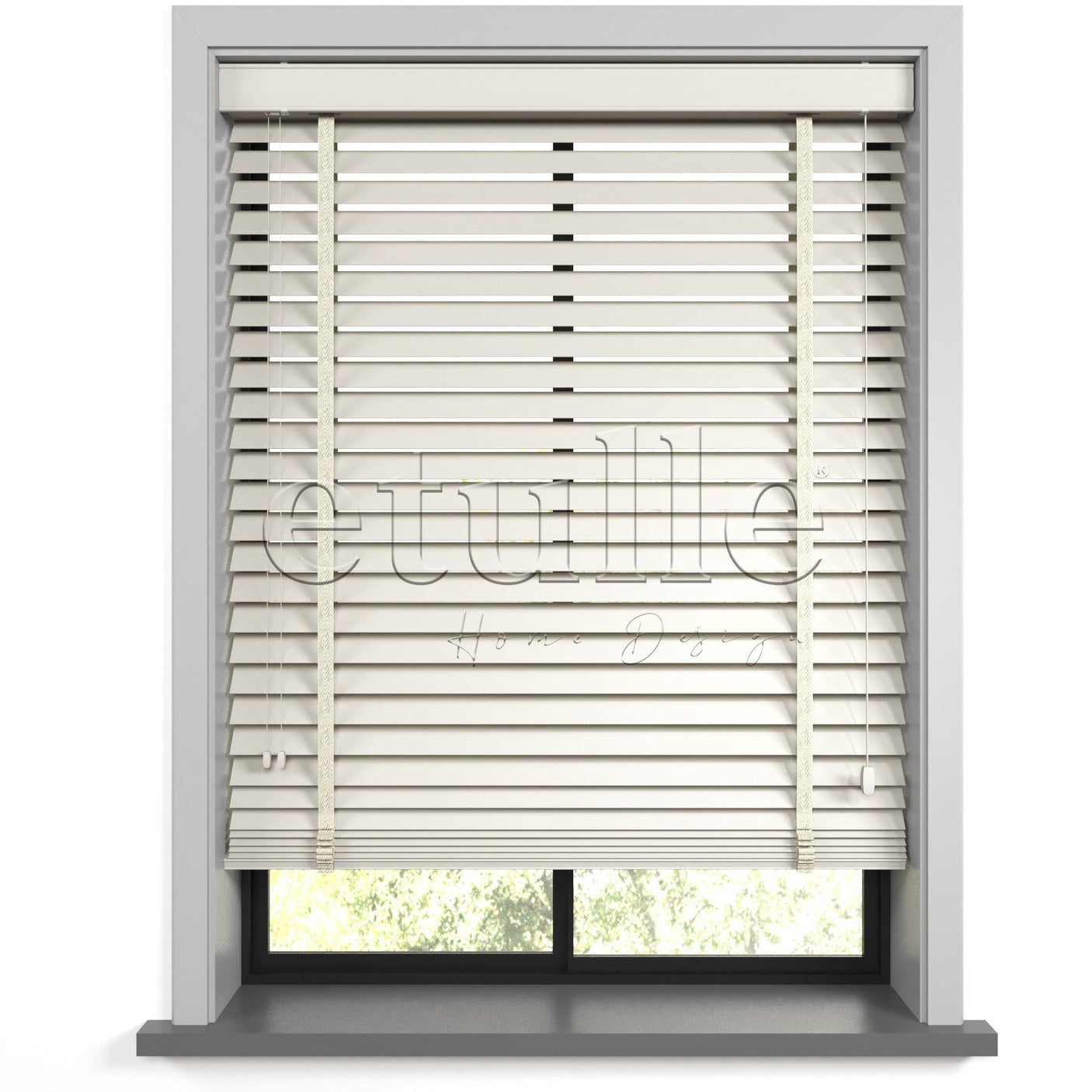 50 MM BAMBOO Wenge Wooden Venetian Blind