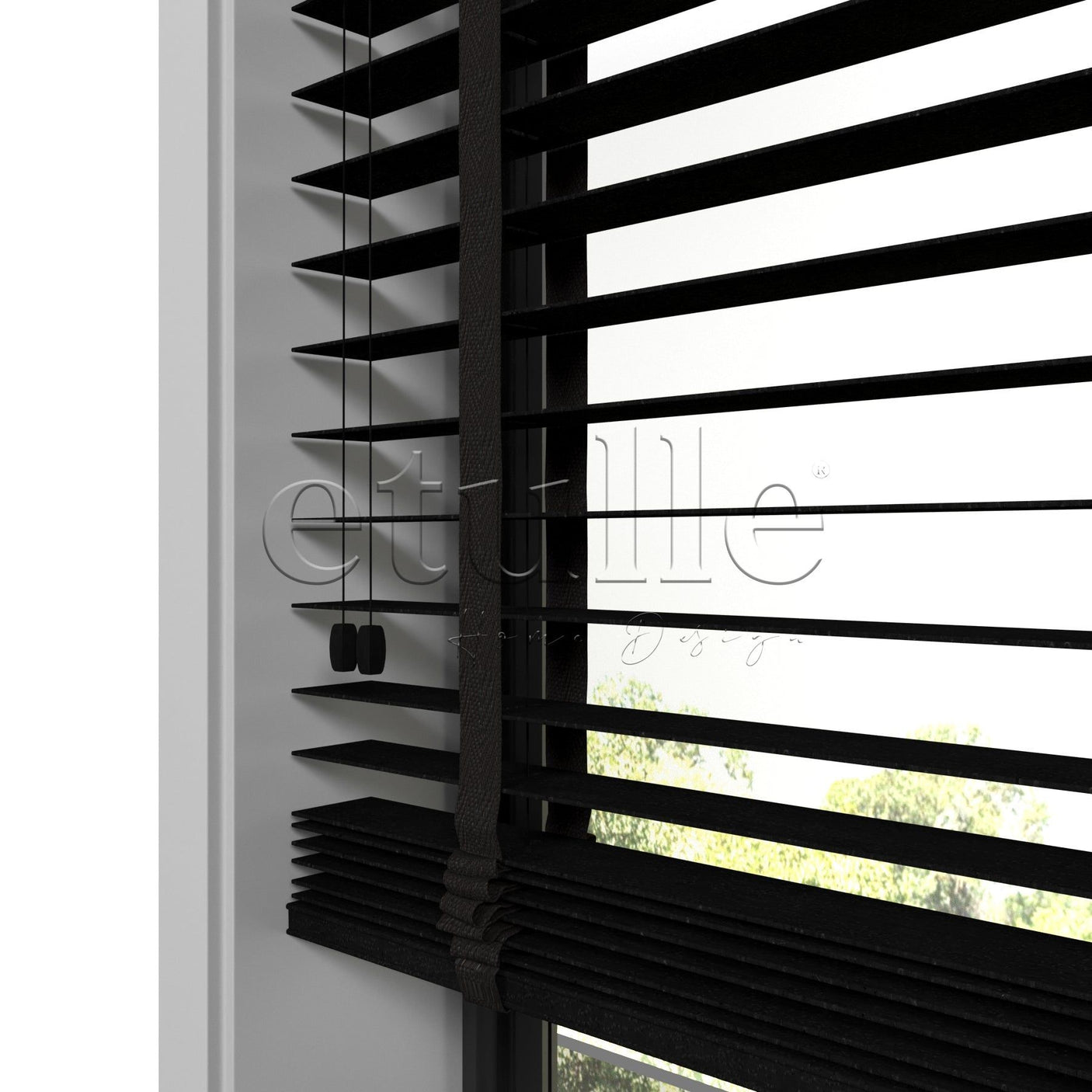 50 MM BAMBOO Wenge Wooden Venetian Blind