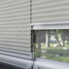 20 MM Honeycomb Gri Plise Perde