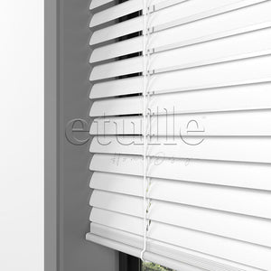 25 MM White Aluminum Venetian Blind
