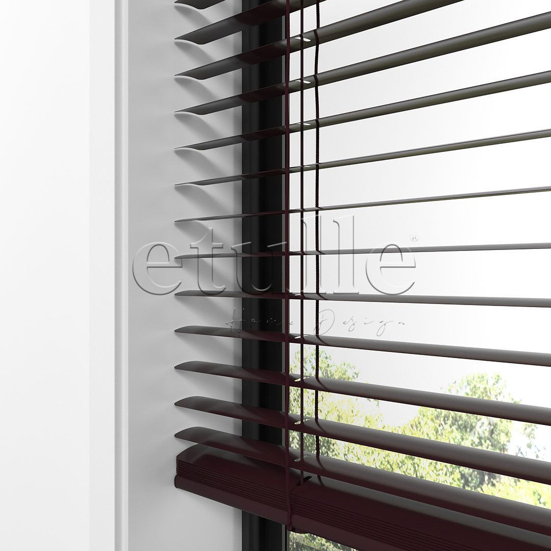 25 MM Gül Kırmızı Alüminyum Jaluzi