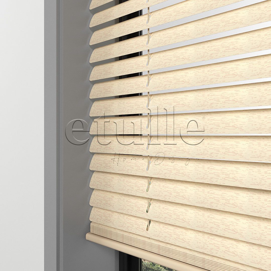 25 MM Oak Aluminum Venetian Blind