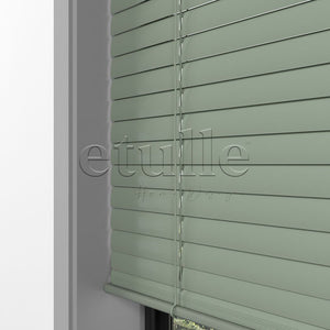 25 MM Pastel Green Aluminum Venetian Blind