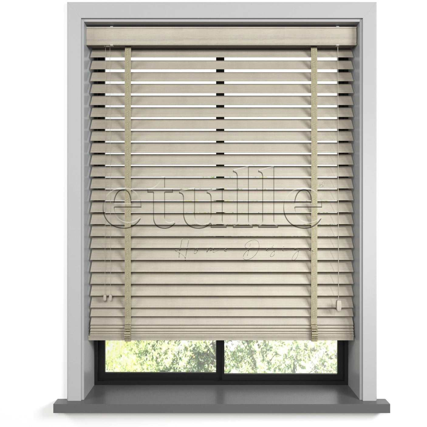 50 MM BAMBOO Wenge Wooden Venetian Blind