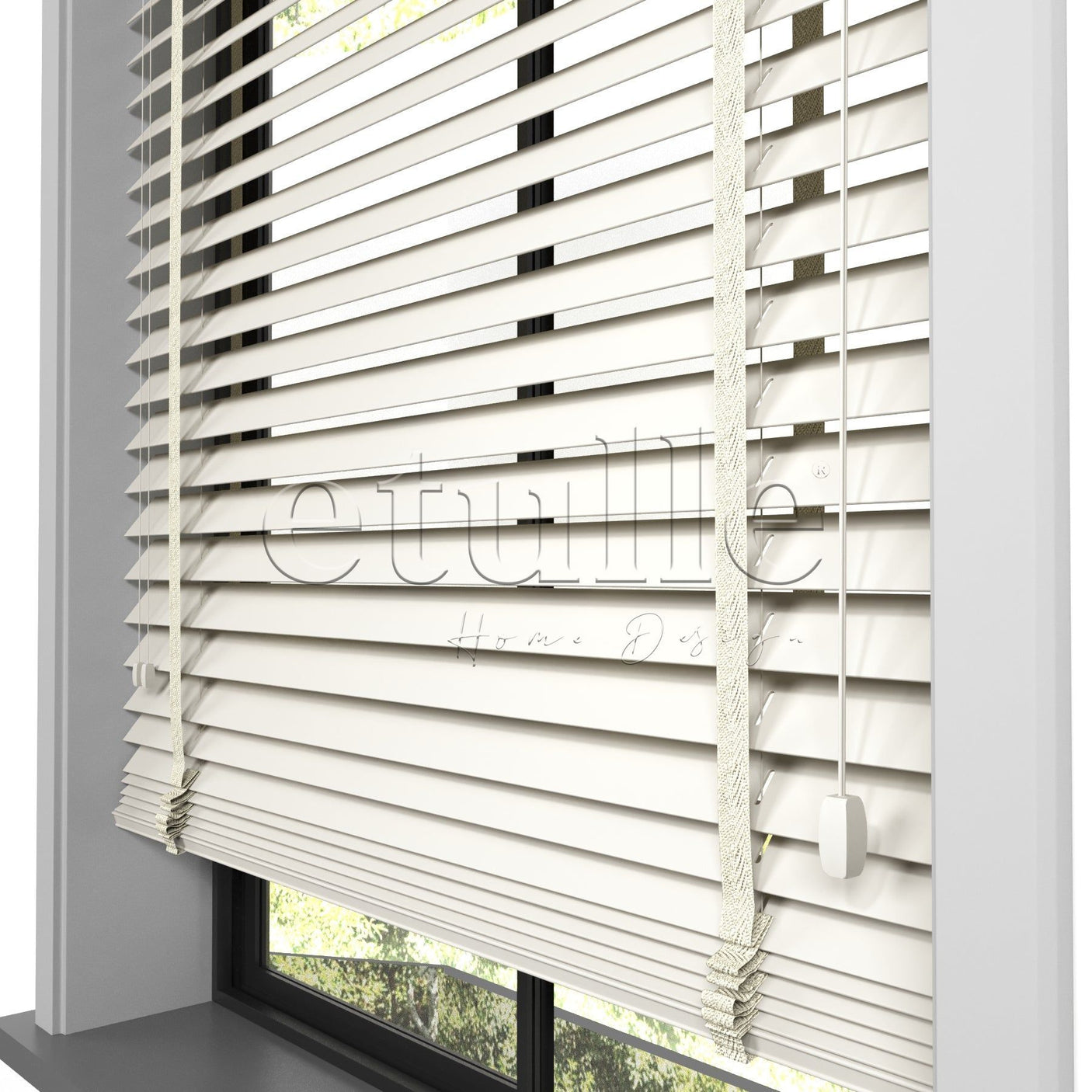 50 MM BAMBOO Wenge Wooden Venetian Blind