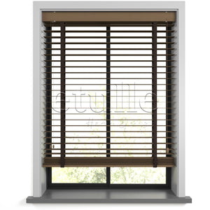 50 MM BAMBOO Wenge Wooden Venetian Blind