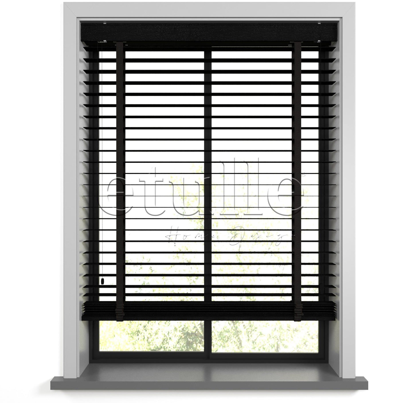 50 MM BAMBOO Wenge Wooden Venetian Blind