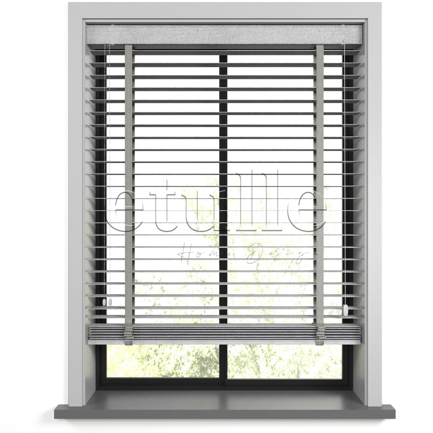 50 MM BAMBOO Wenge Wooden Venetian Blind