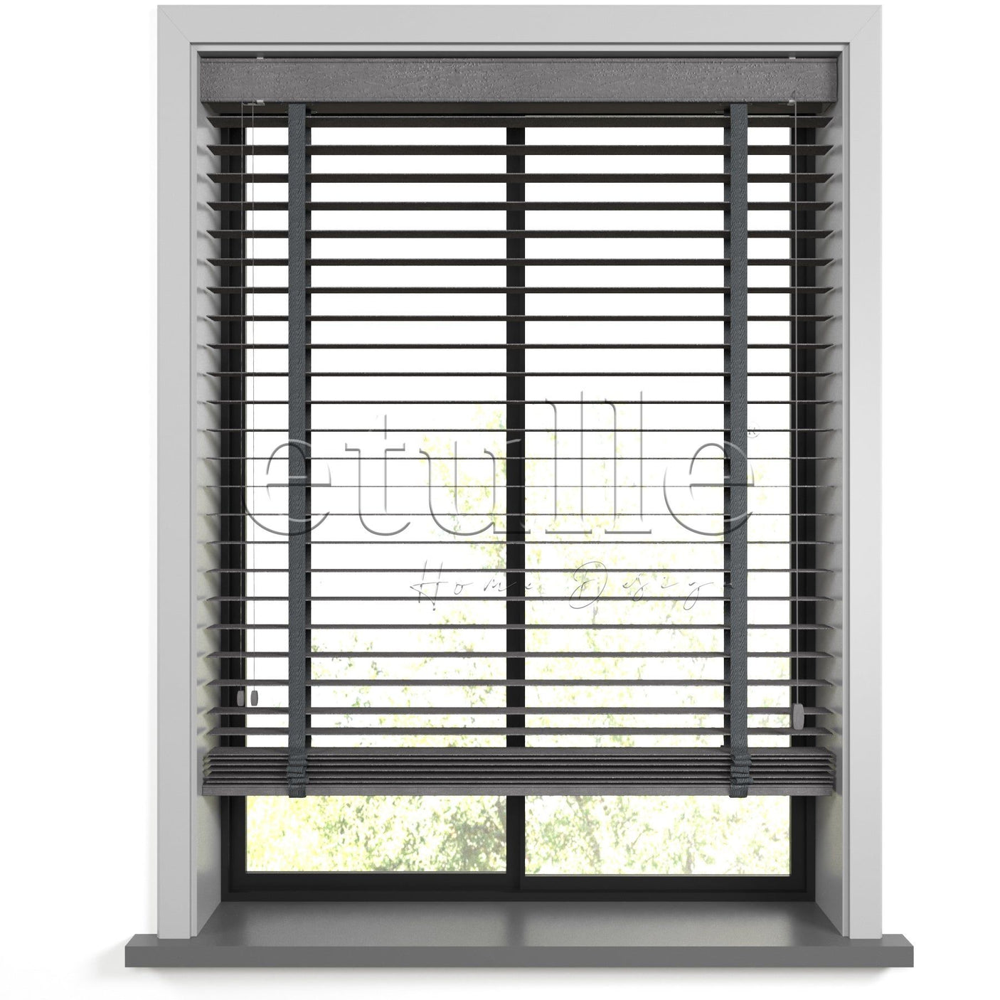 50 MM BAMBOO Wenge Wooden Venetian Blind